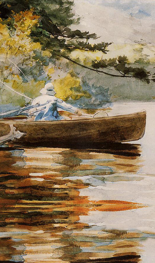 Canoe Fishing Studio Collection