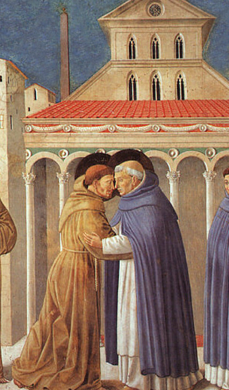 St. Dominic Meeting St. Francis