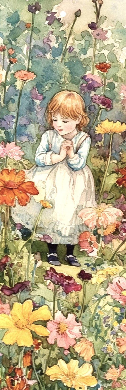 Girl in a Garden