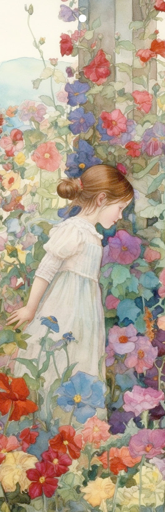 Girl in a Garden