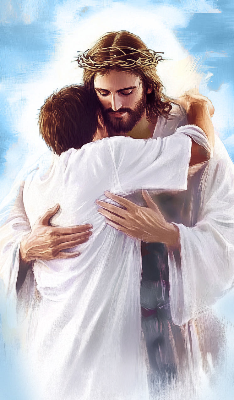 Scripture Hug Our Lady of Miraclous Medal