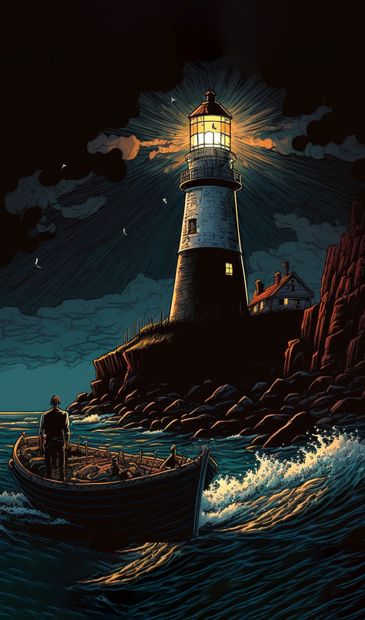 Lighthouse at Night