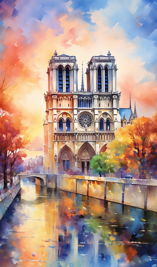 Notre Dame Cathedral, Paris, France