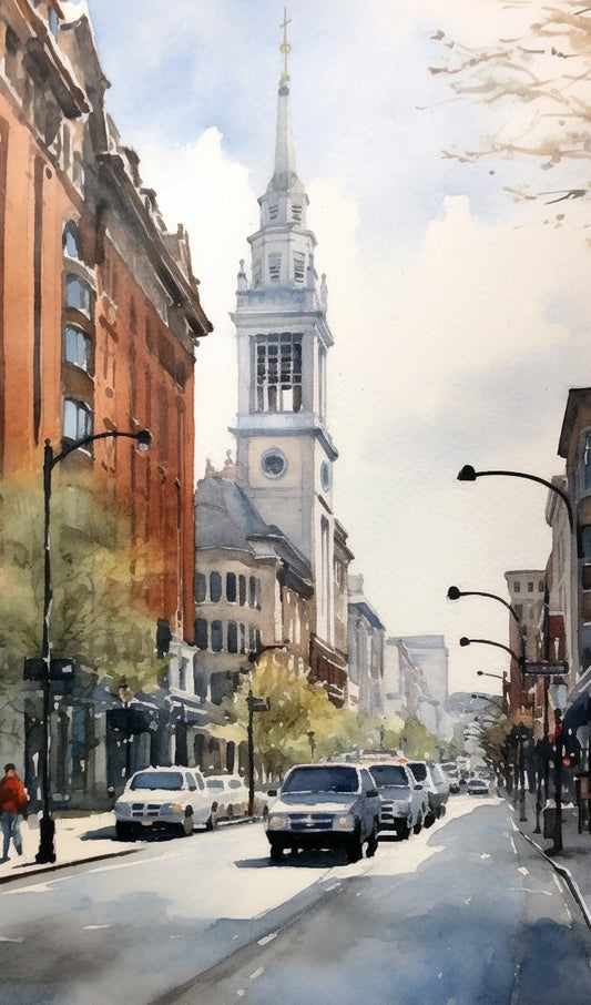 Boston City Street