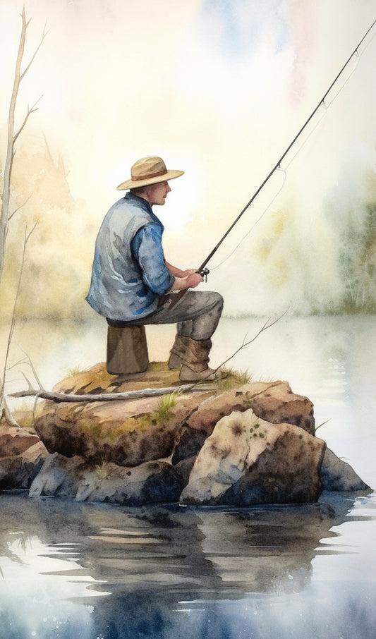 Fishing in a River