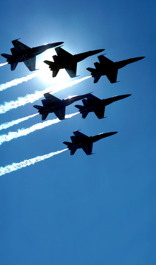 Fighter Jets in Formation