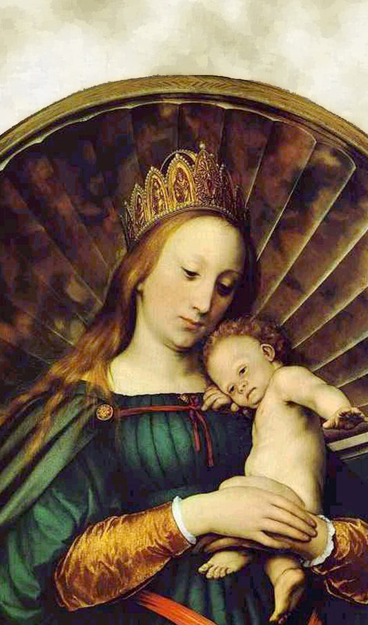 Darmstadt Madonna Painting