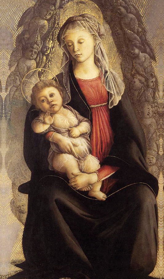 Madonna in Glory with Seraphim