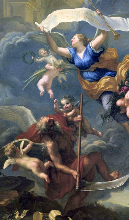The Glory of Louis XIV Triumphing Over Time