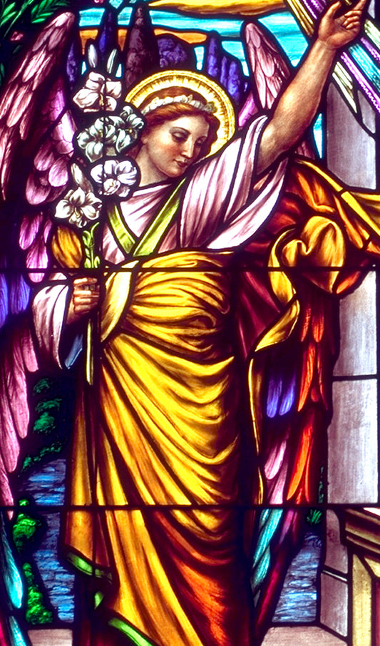 Stained Glass Glass Angel