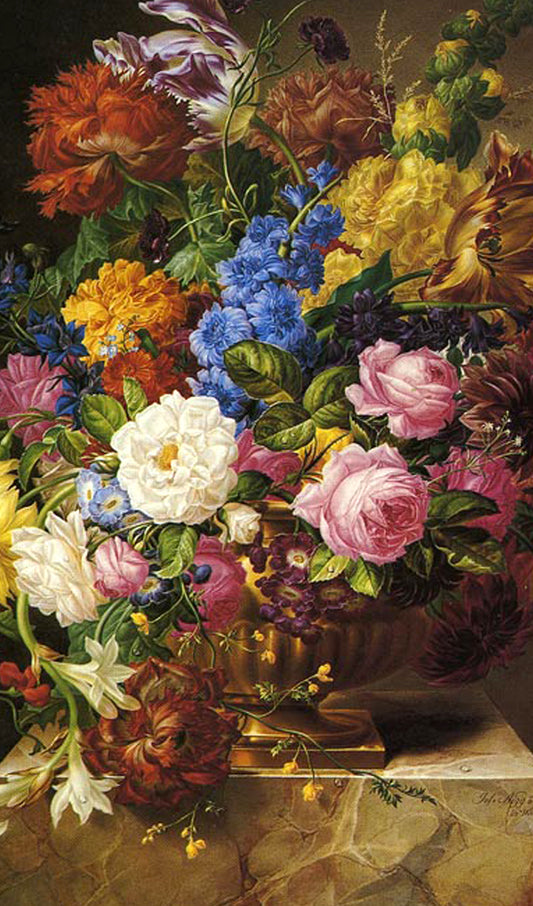 Flower Still Life Painting