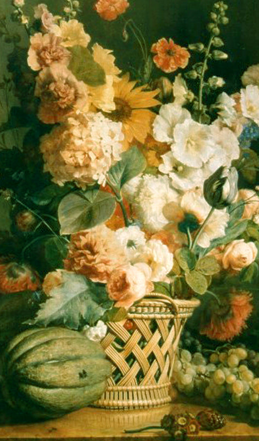 Floral Arrangement in a Vase Painting