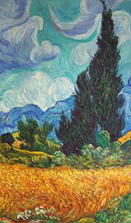 Van Gogh's Meadow Painting