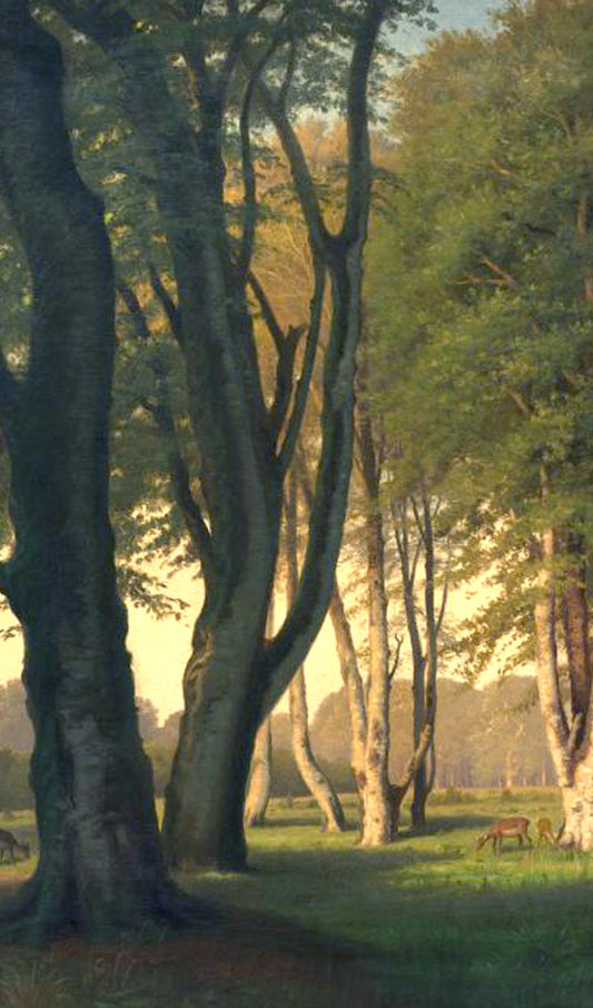 Trees in the Forest Painting