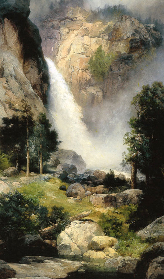 Water Falls Painting