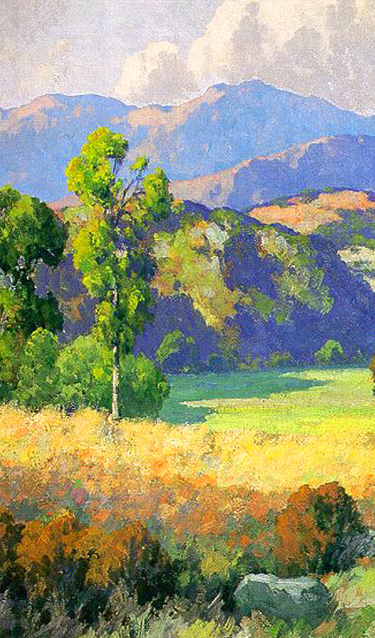 Meadow in the Mountains Painting