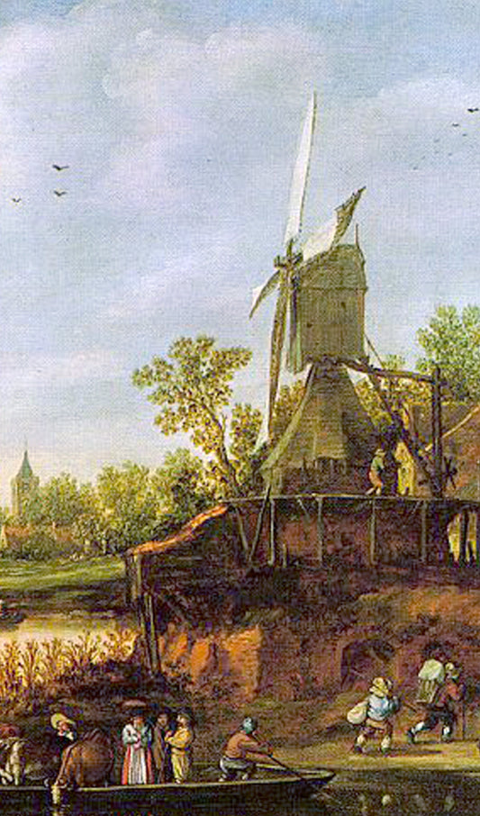 Windmill Painting