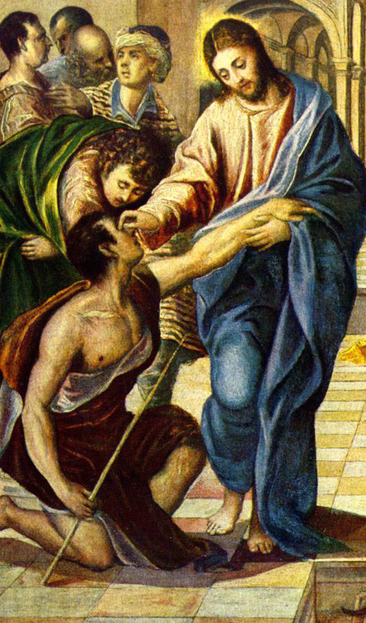 Jesus Heals a Blind Man