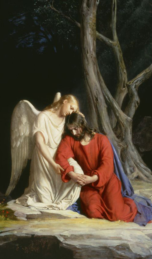 Jesus with Angel