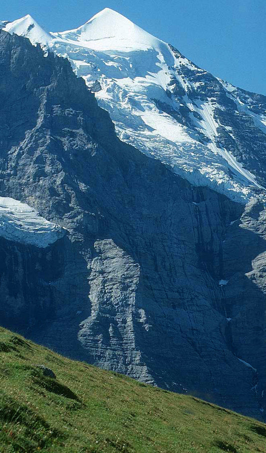 Snow Covered Mountain Peak